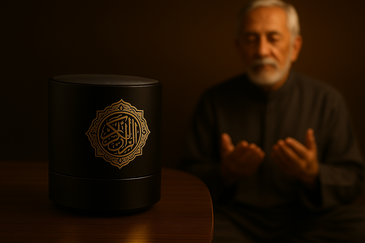 Enceinte Bluetooth Coran - Noire Ma boutique